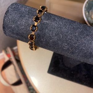 Victoria Lynn black stone bracelet